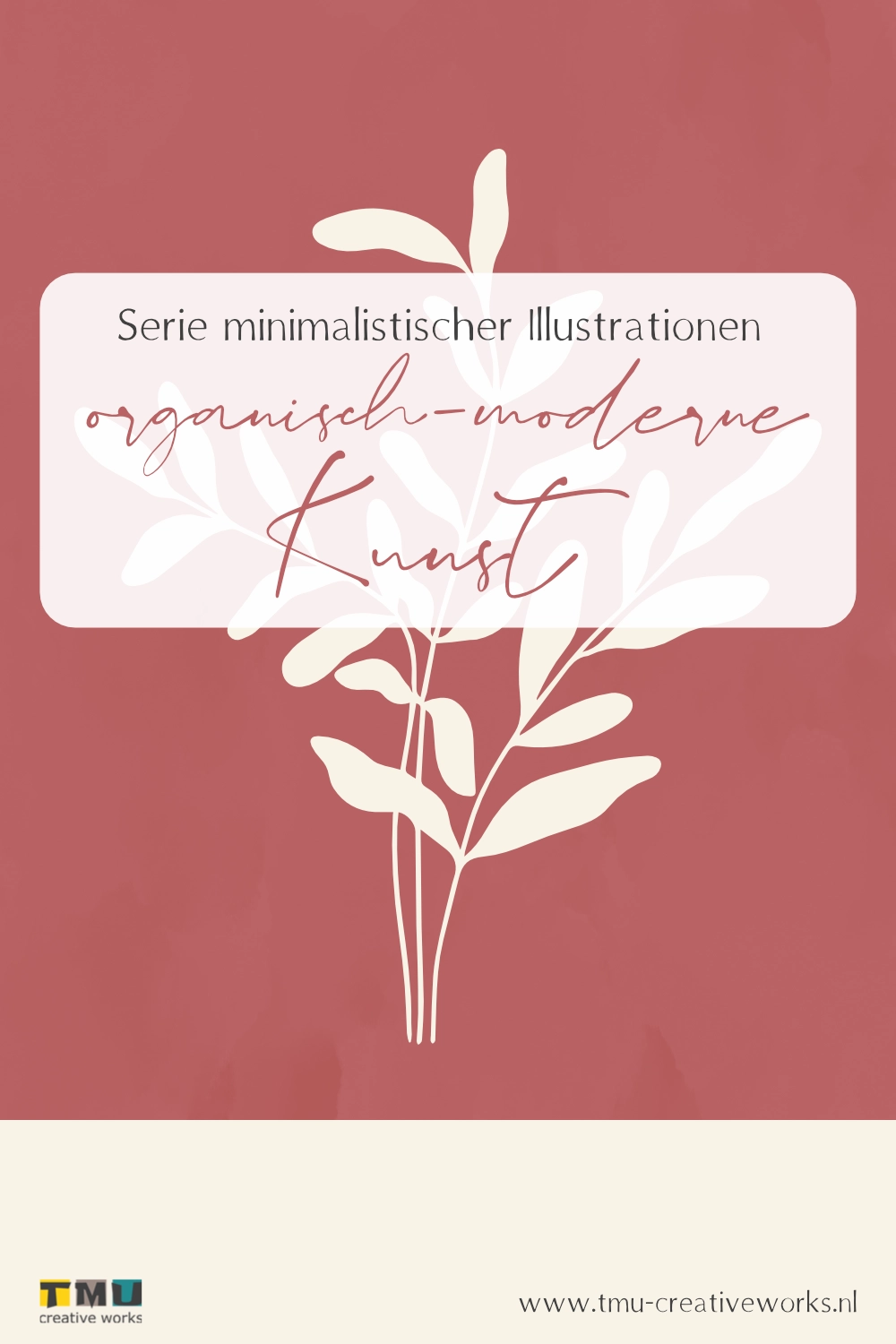 Organisch-moderne Kunst serie minimalistischer Illustrationen