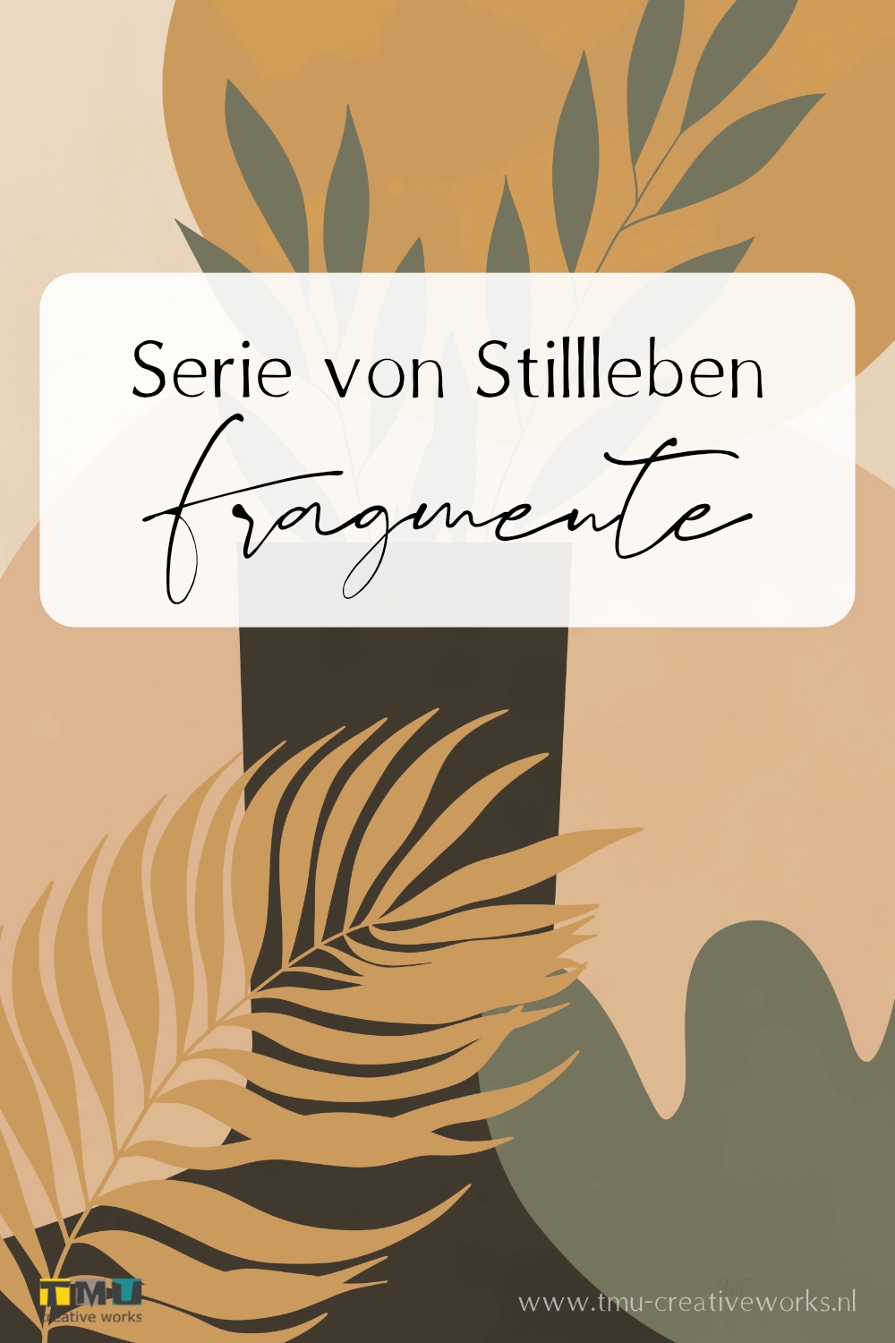 Serie von Stillleben in Fragmenten